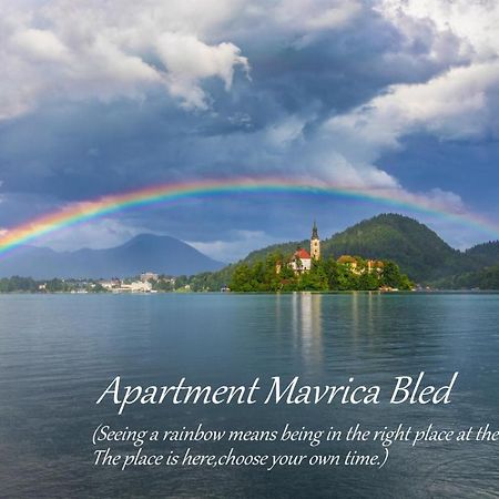 Apartment Mavrica Bled, Quiet Location, With A View Of The Lake Екстериор снимка